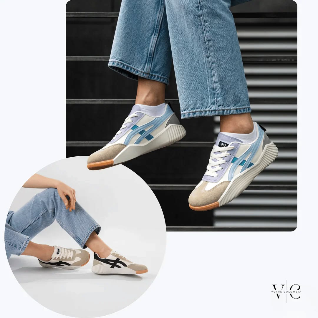 Baskets Orthopédiques Vintage  pour Femmes